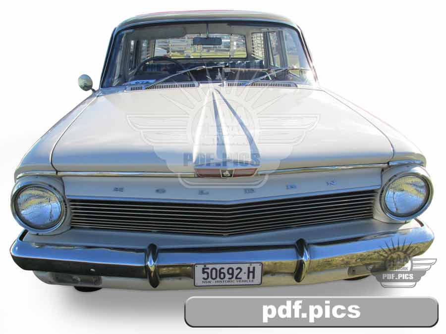 EJ Holden Station Wagon Front View