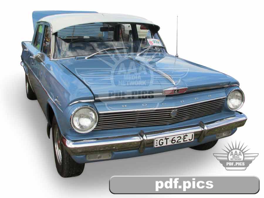 EJ Holden Sedan Front Drivers Side View
