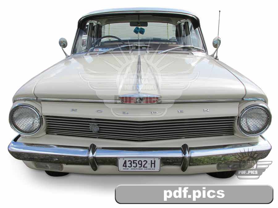 EJ Holden Sedan Front View
