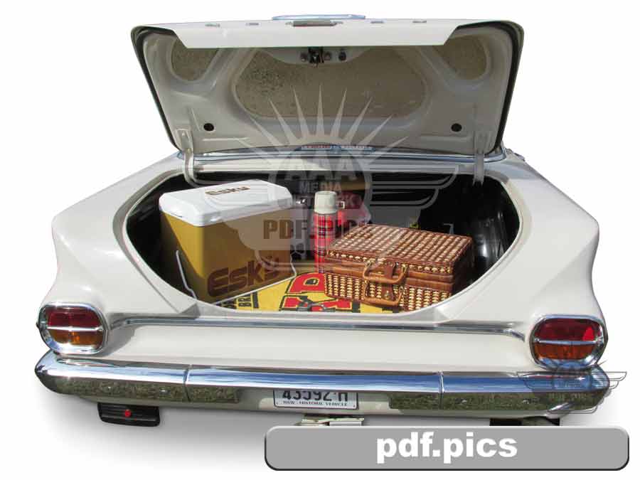 EJ Holden Sedan Rear View