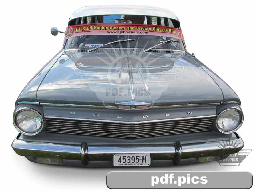 EJ Holden Station Wagon Front View