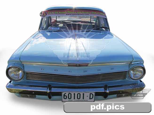 EJ Holden Sedan Front View