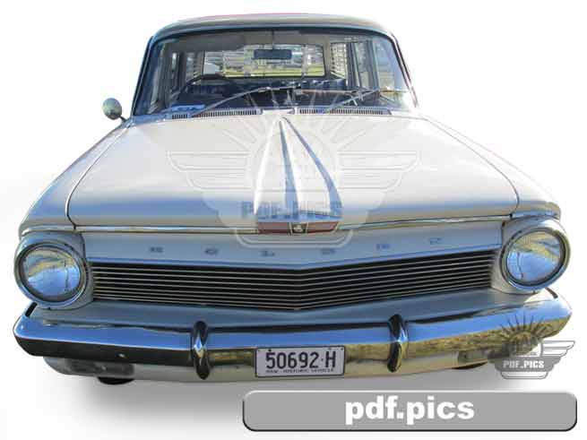 EJ Holden Station Wagon Front View