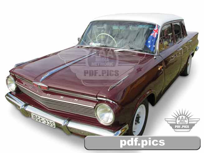 EJ Holden Sedan Front Passenger Side View