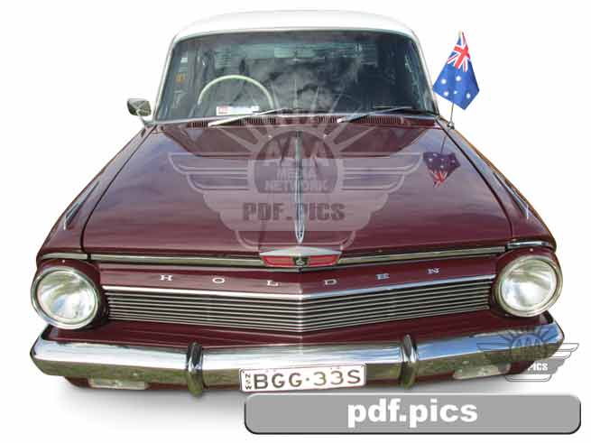 EJ Holden Sedan Front View