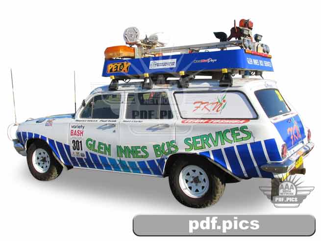 EJ Holden Station Wagon Rear Passenger Side View