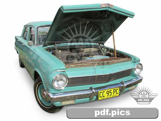 EJ Holden Sedan Front Drivers Side View