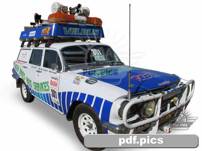 EJ Holden Station Wagon Front Drivers Side View