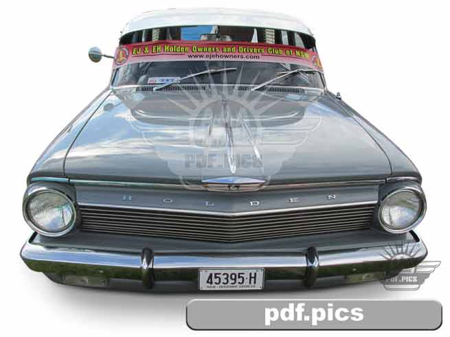EJ Holden Station Wagon Front View