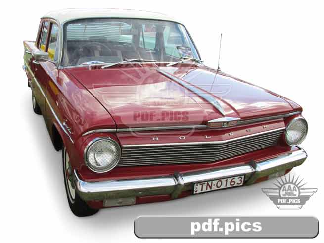 EJ Holden Sedan Front Drivers Side View