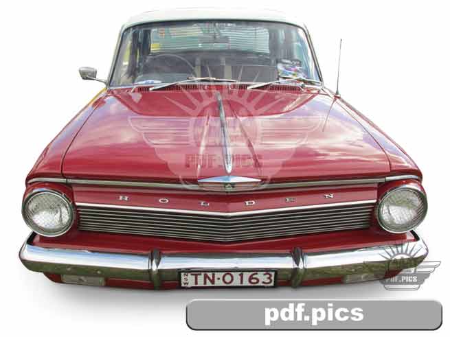 EJ Holden Sedan Front View