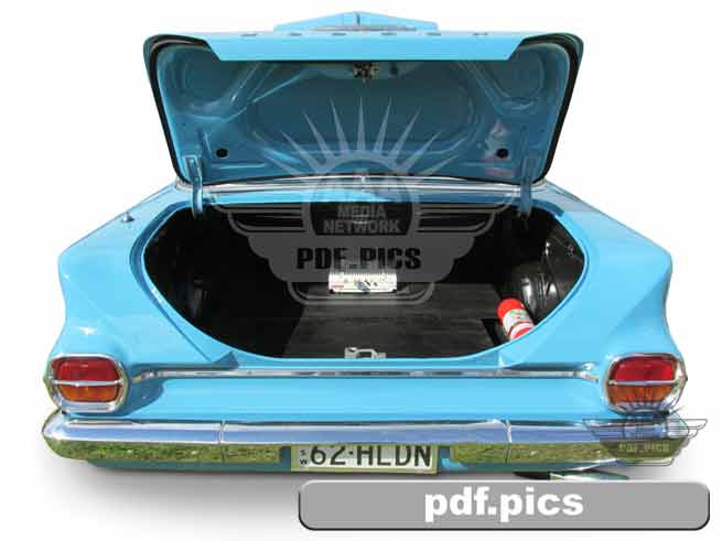 EJ Holden Sedan Rear View