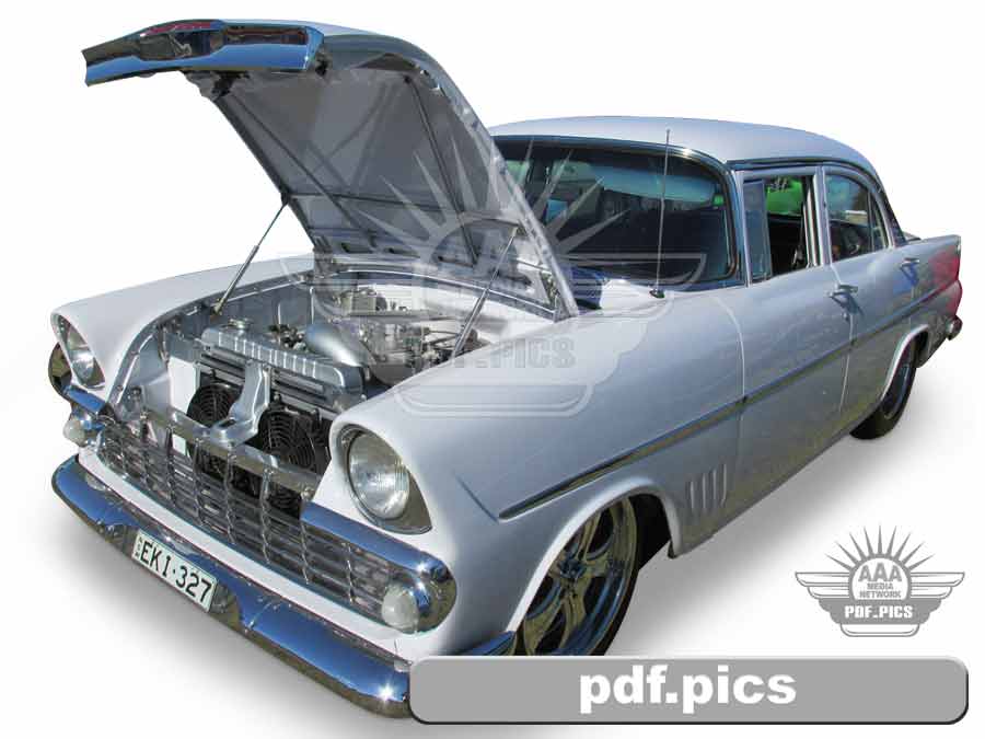 EK Holden Sedan Front Passenger Side View