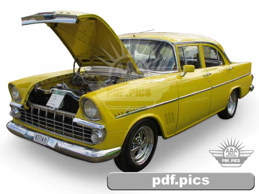 EK Holden Sedan Front Passenger Side View