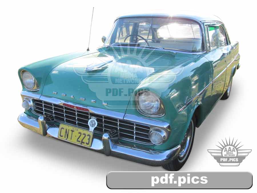 EK Holden Sedan Front Passenger Side View