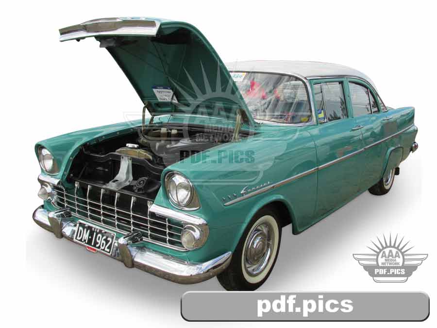 EK Holden Sedan Front Passenger Side View
