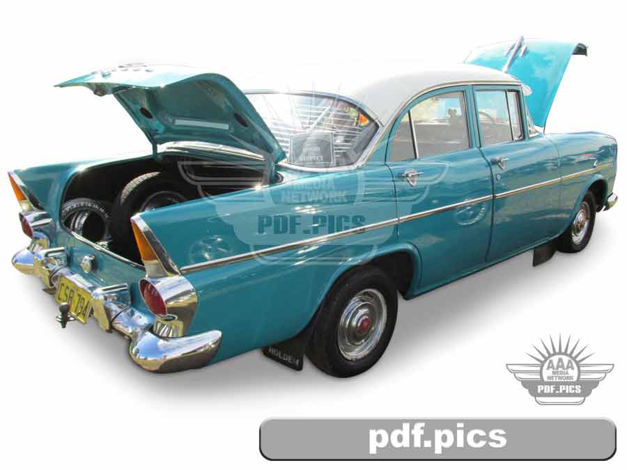 EK Holden Sedan Rear Drivers Side View