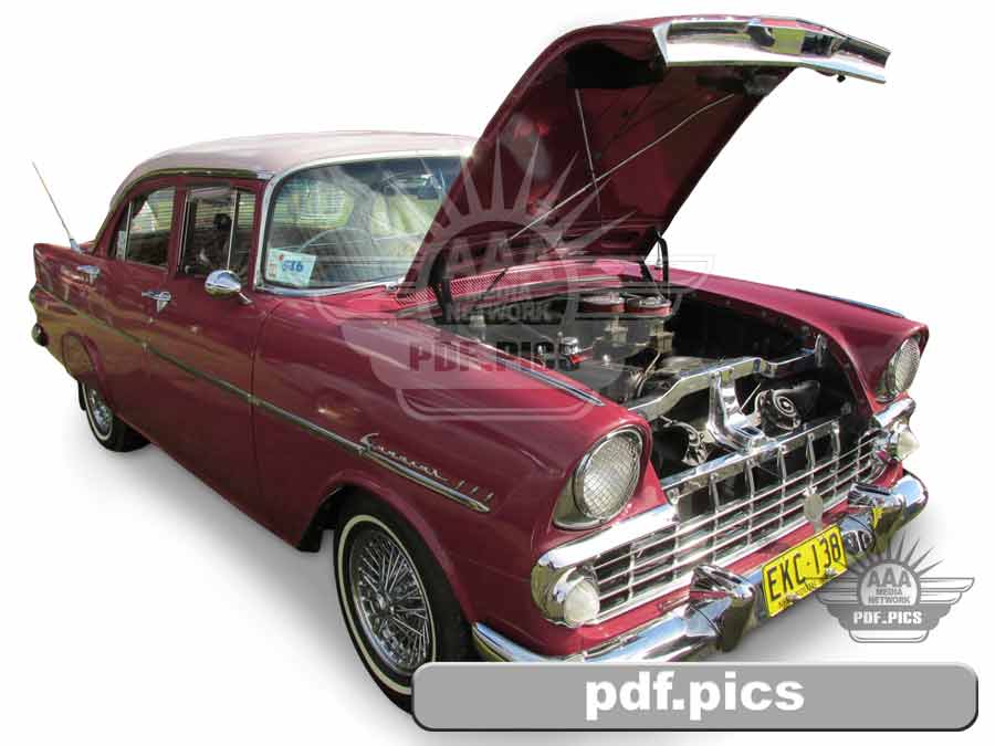 EK Holden Sedan Front Drivers Side View