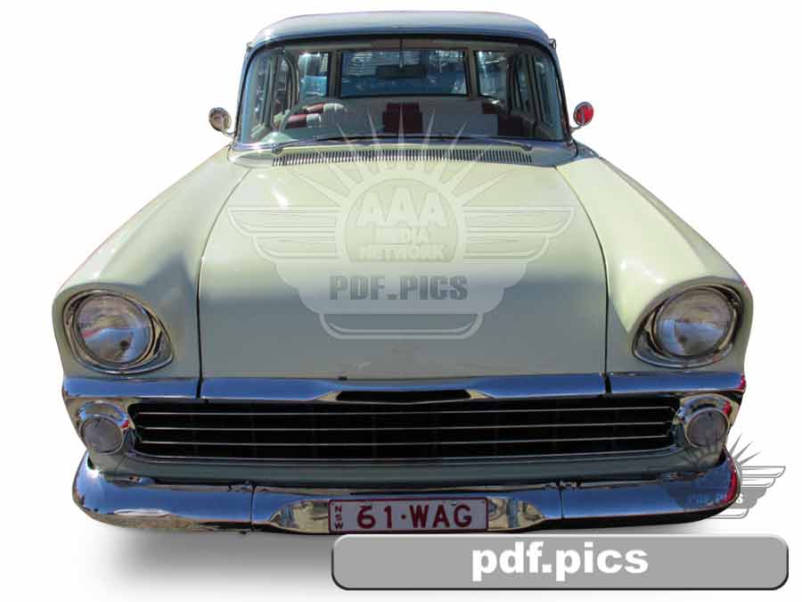 EK Holden Station Wagon Front View