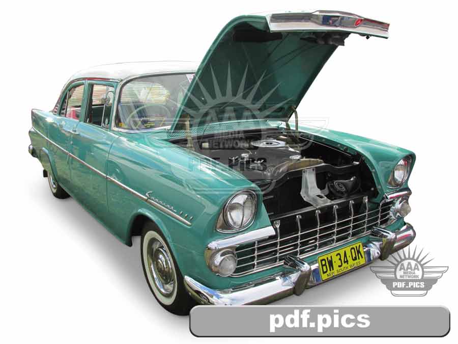 EK Holden Sedan Front Drivers Side View