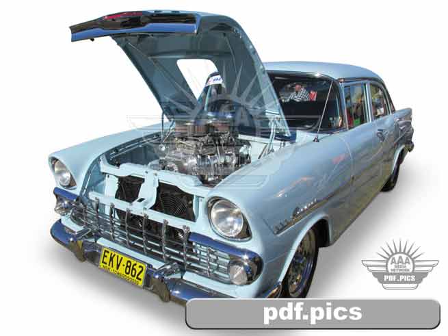 EK Holden Sedan Front Passenger Side View
