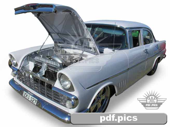 EK Holden Sedan Front Passenger Side View