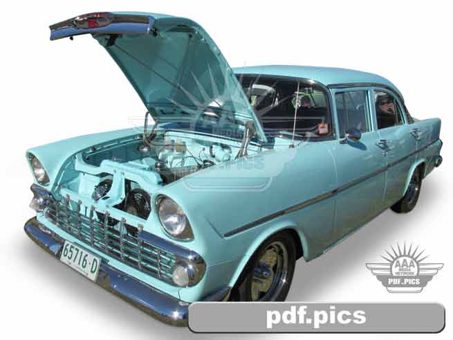 EK Holden Sedan Front Passenger Side View