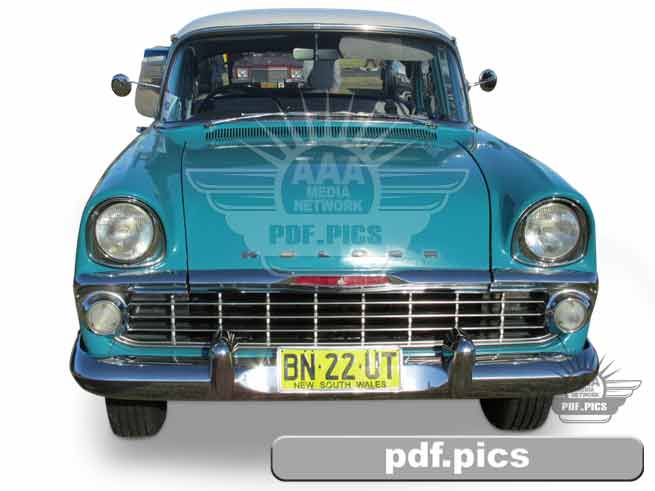 EK Holden Sedan Front View