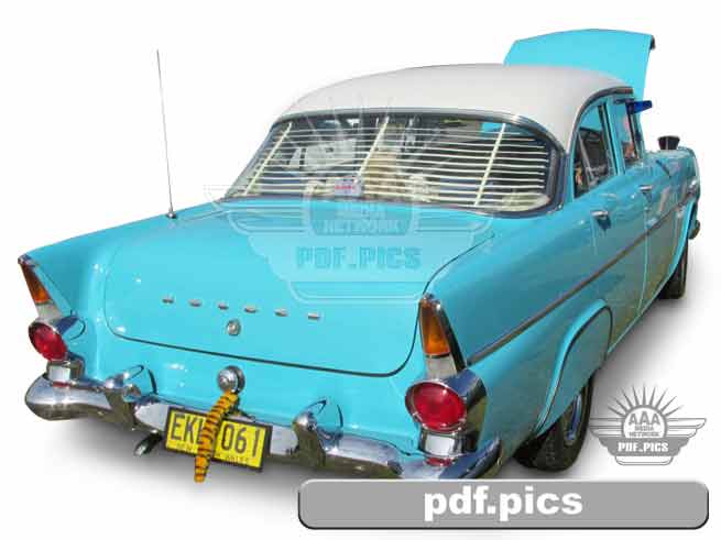 EK Holden Sedan Rear Drivers Side View