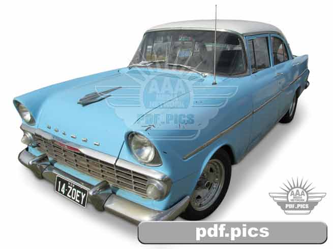 EK Holden Sedan Front Passenger Side View