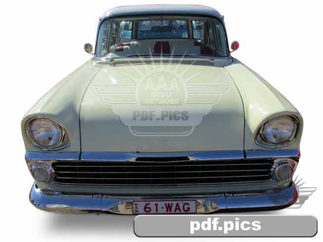 EK Holden Station Wagon Front View