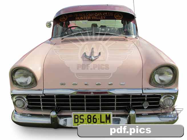 EK Holden Sedan Front View