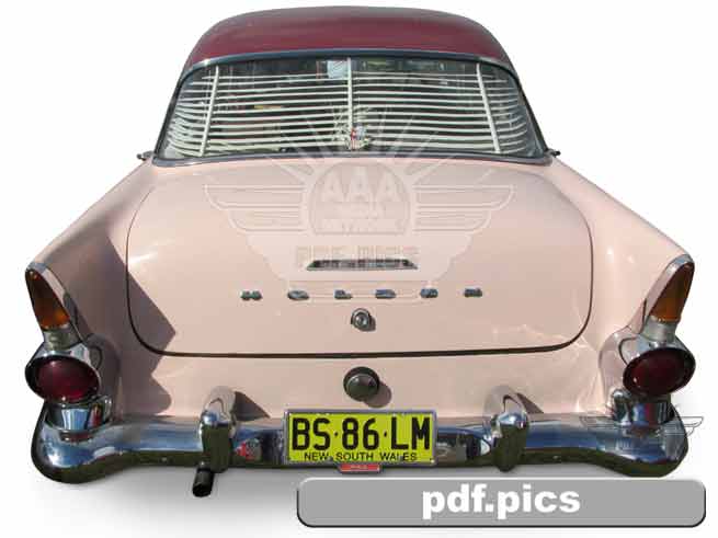 EK Holden Sedan Rear View