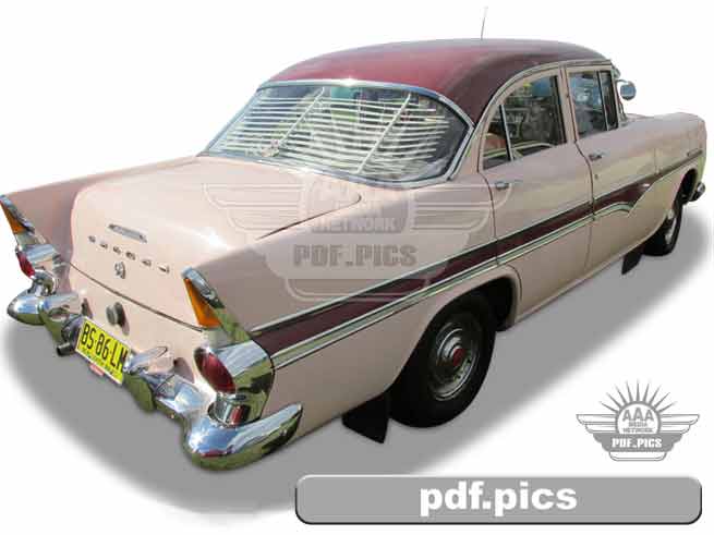 EK Holden Sedan Rear Drivers Side View