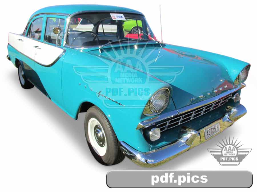 FB Holden Sedan Front Drivers Side View