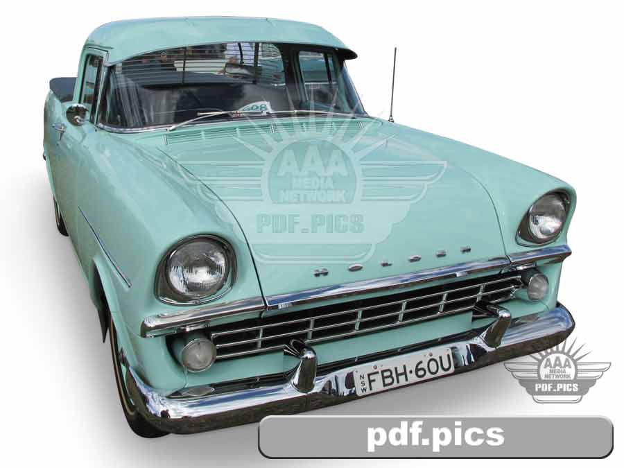 FB Holden Ute Front Drivers Side View