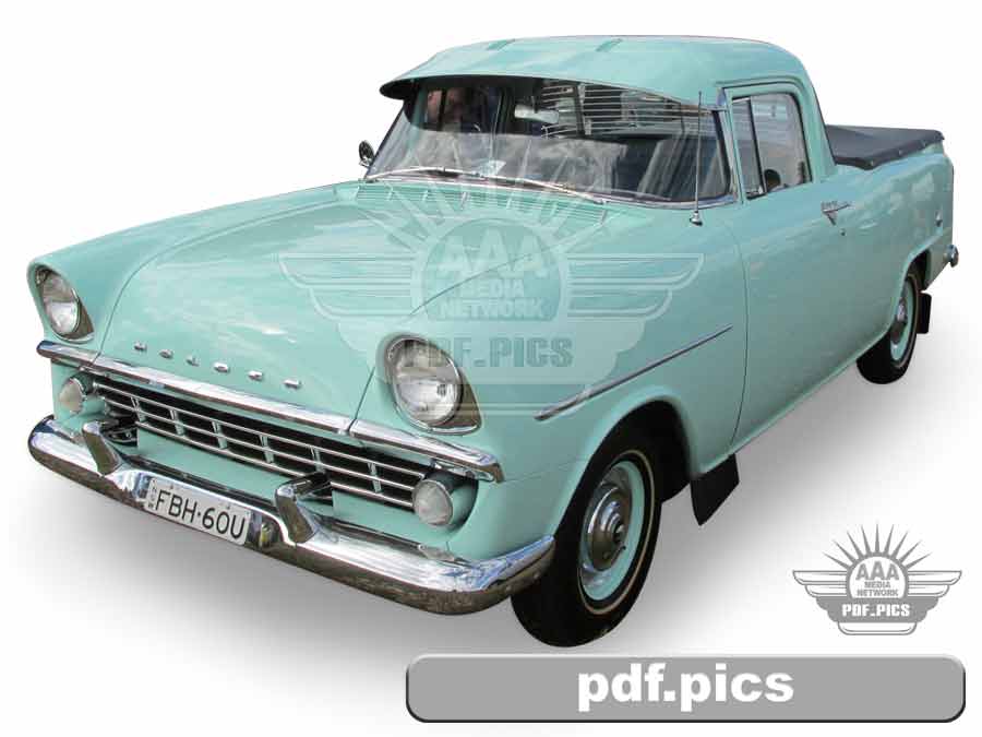 FB Holden Ute Front Passenger Side View