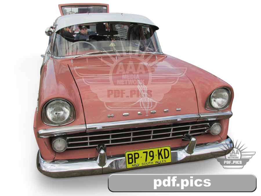 FB Holden Station Wagon Front View