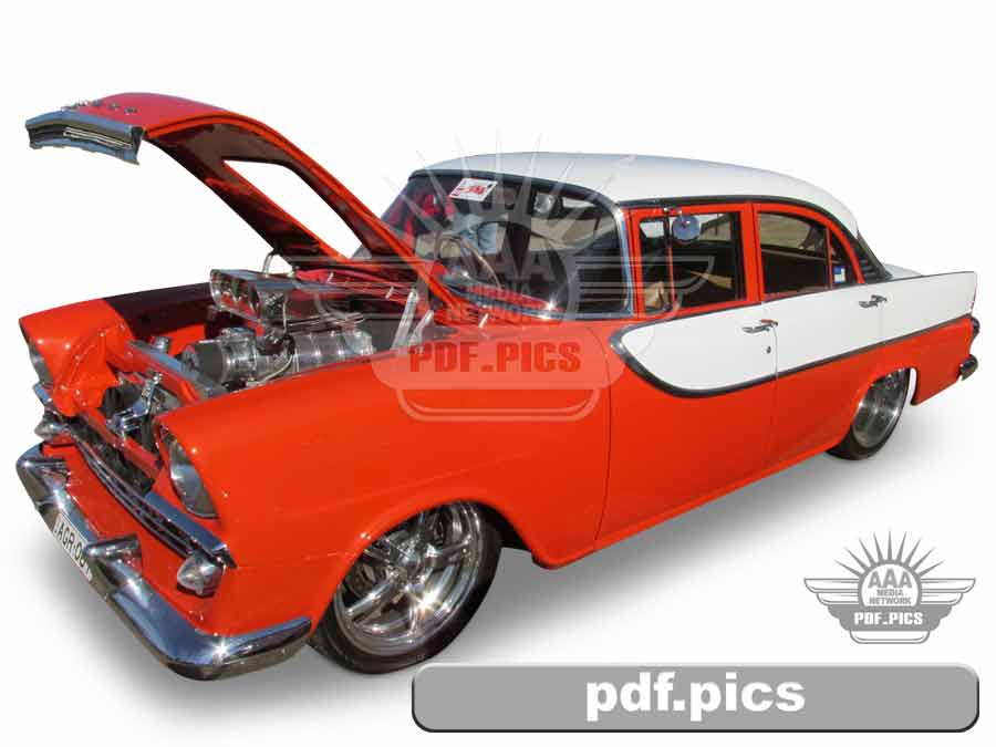 FB Holden Sedan Front Passenger Side View