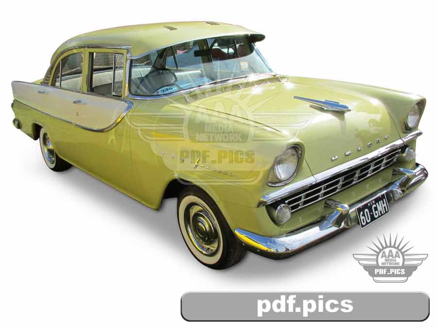 FB Holden Sedan Front Drivers Side View