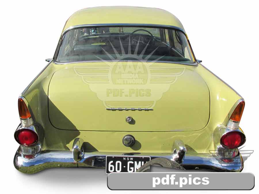FB Holden Sedan Rear View