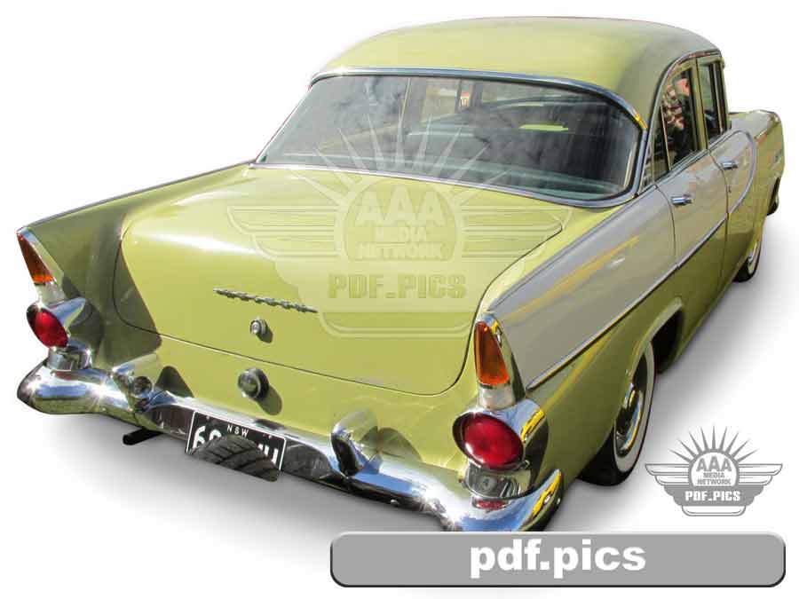 FB Holden Sedan Rear Drivers Side View
