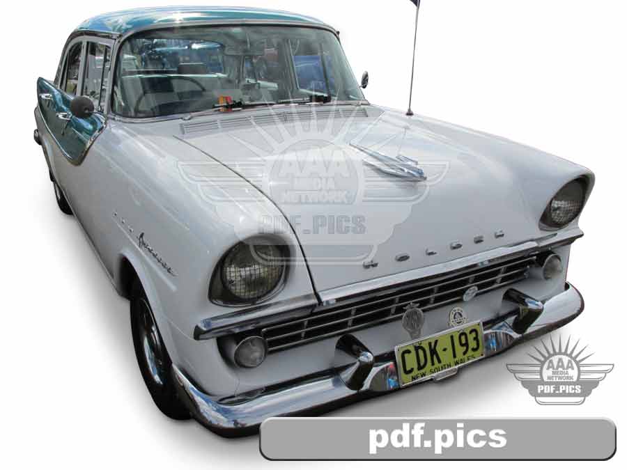 FB Holden Sedan Front Drivers Side View