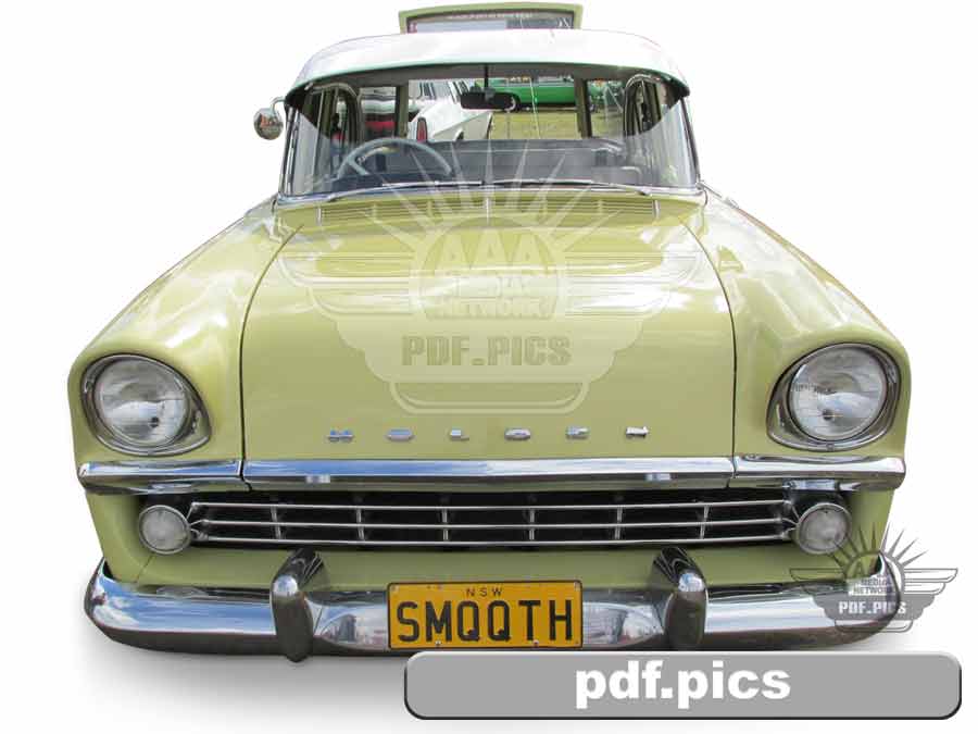 FB Holden Station Wagon Front View