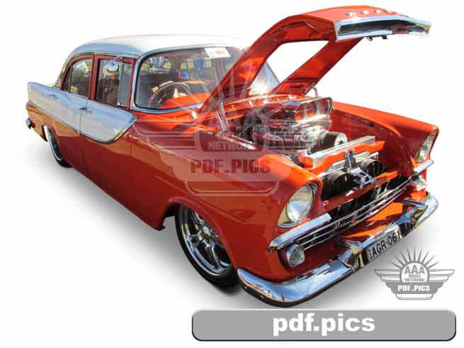 FB Holden Sedan Front Drivers Side View
