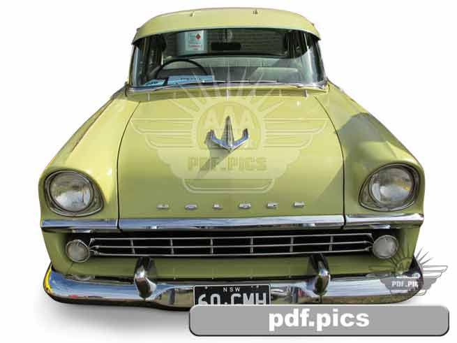 FB Holden Sedan Front View