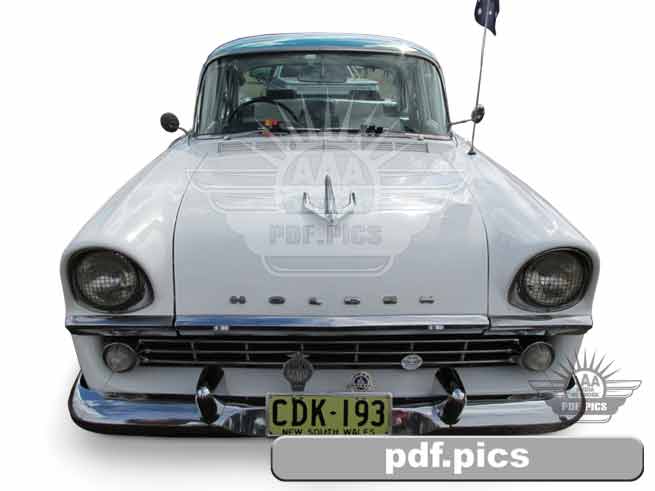 FB Holden Sedan Front View