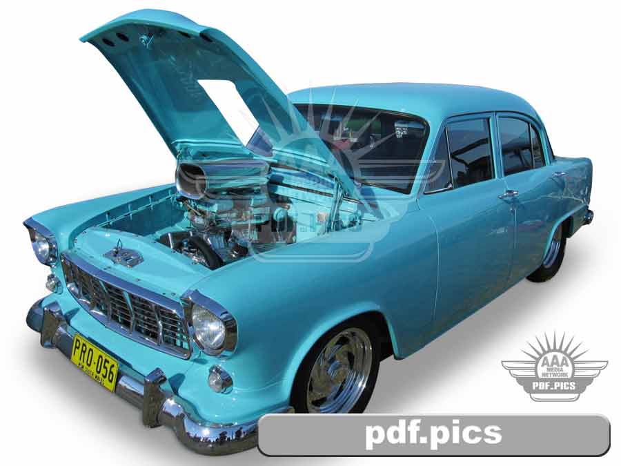 FE Holden Sedan Front Passenger Side View