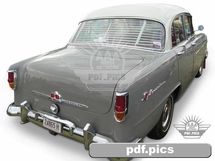 FE Holden Sedan Rear Drivers Side View