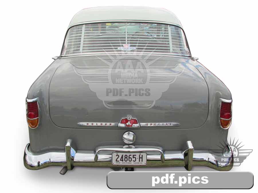 FE Holden Sedan Rear View